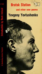Cover of Bratsk Station, and other new poems