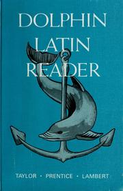 Cover of: Dolphin Latin reader