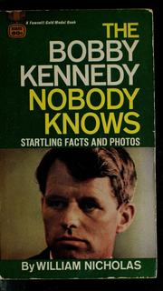 Cover of: The Bobby Kennedy nobody knows