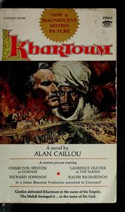 Cover of: Khartoum by Alan Caillou