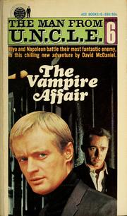 Cover of: The vampire affair by David McDaniel