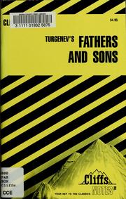 Cover of: Turgenev's Fathers and sons by Denis M. Calandra