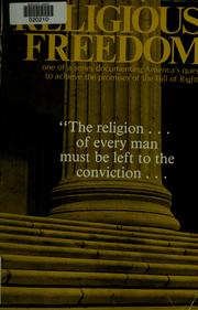 Cover of: Religious freedom by Helene Hanff