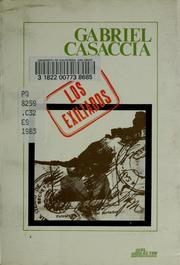 Cover of: Los exiliados by Gabriel Casaccia