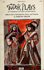 Cover of: Tudor plays