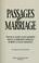 Cover of: Passages of marriage