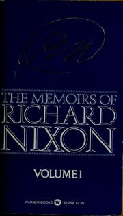 RN, the memoirs of Richard Nixon by Nixon, Richard M.