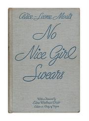 Cover of: No nice girl swears by Alice-Leone Moats