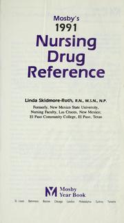 Cover of: Mosby's 1991 nursing drug reference