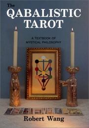 Cover of: The Qabalistic Tarot by Robert Wang