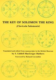 Cover of: The Key of Solomon the King