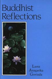 Cover of: Buddhist reflections