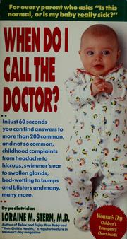 Cover of: When do I call the doctor?