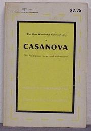 Most Wonderful Nights of Love of Casanova by Giacomo Casanova