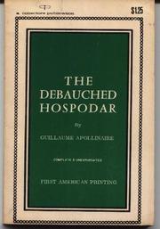 Cover of: The Debauched Hospodar by Guillaume Apollinaire