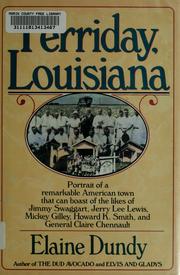 Cover of: Ferriday, Louisiana by Elaine Dundy