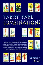 Cover of: Tarot card combinations