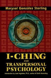 Cover of: I Ching and transpersonal psychology | Marysol GonzaМЃlez Sterling
