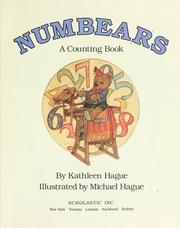 Cover of: NUMBEARS by KATHLEEN HAGUE