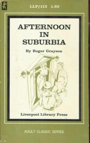 Cover of: Afternoon in Suburbia
