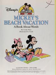 Cover of: Mickey's beach vacation: a book about words