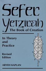 Cover of: Sefer Yetzirah
