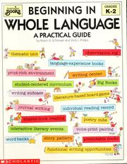 Cover of: Beginning in whole language by Kristin G. Schlosser