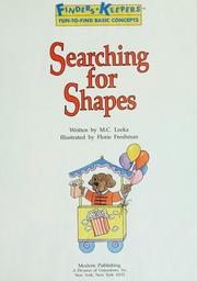 Cover of: Searching for Shapes (Finders Keepers Fun-To-Find Basic Concepts)