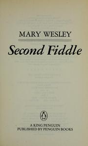 Cover of: Second fiddle by Mary Wesley