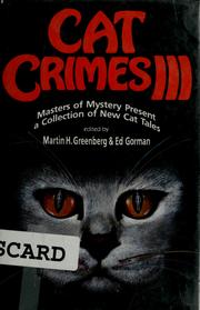 Cover of: Cat Crimes III