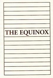 Cover of: The Equinox by Aleister Crowley