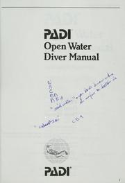 Cover of: PADI open water diver manual.