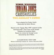 Cover of: The Young Indiana Jones Chronicles: The Mummy's Curse