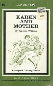 Cover of: Karen and Mother