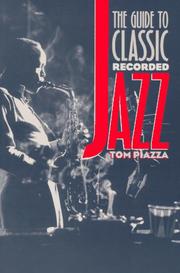 Cover of: The guide to classic recorded jazz