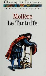 Cover of: Le Tartuffe ou l'Imposteur by Molière, Molière