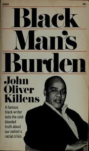 Cover of: Black man's burden.