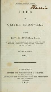 Cover of: Life of Oliver Cromwell
