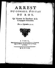 Arrest du Conseil d'Estat du roy by France. Conseil d'État