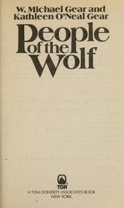 Cover of: People of the wolf by Kathleen O'Neal Gear