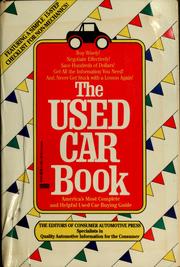 Cover of: The Used car book by Consumer Automotive Press