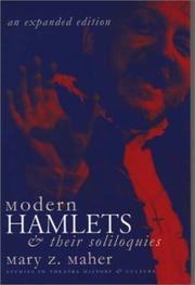 Cover of: Modern Hamlets & their soliloquies by Mary Zenet Maher