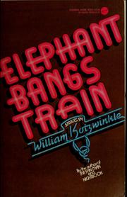Cover of: Elephant bangs train.