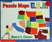 Cover of: Puzzle maps U.S.A. by Nancy L. Clouse