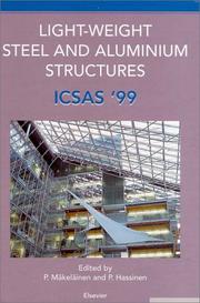 Cover of: Light-Weight Steel and Aluminium Structures by 