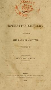 Cover of: A system of operative surgery: founded on the basis of anatomy