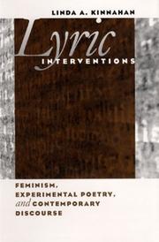 Lyric interventions by Linda A. Kinnahan