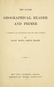 Cover of: The Guyot geographical reader and primer