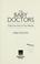 Cover of: The baby doctors