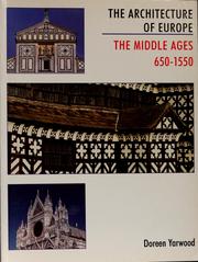 Cover of: The architecture of Europe